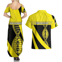 New Caledonia Is In My DNA Couples Matching Summer Maxi Dress and Hawaiian Shirt DT05 - Polynesian Pride