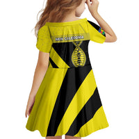 New Caledonia Is In My DNA Family Matching Short Sleeve Bodycon Dress and Hawaiian Shirt - Polynesian Pride