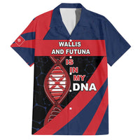Wallis And Futuna Is In My DNA Family Matching Off Shoulder Short Dress and Hawaiian Shirt - Polynesian Pride