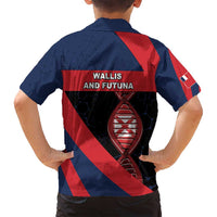 Wallis And Futuna Is In My DNA Family Matching Tank Maxi Dress and Hawaiian Shirt - Polynesian Pride