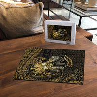 Niue Christmas Puzzle Niuean Crab Xmas Tribal Waves - Polynesian Pride