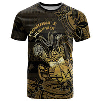 Niue Christmas T Shirt Niuean Crab Xmas Tribal Waves - Polynesian Pride