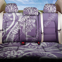 Hawaii Puakenikeni And Maile Lei Back Car Seat Cover Violet Polynesian Shark Tattoo DT05 One Size Violet - Polynesian Pride