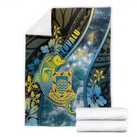 Tuvalu Blanket Dolphin On The Waves