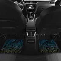 Tuvalu Car Mats Dolphin On The Waves