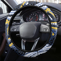 South Sea Islanders And Solomon Islands Steering Wheel Cover Solomons Coat Of Arms And Southern Cross DT05 - Polynesian Pride