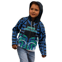 Custom Aotearoa Ngati Ranginui Kid Hoodie New Zealand Traditional Maori Pattern DT05 - Polynesian Pride