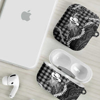 Black Hawaii Palaka Cowboy Turtle AirPods Case Hawaiian Paniolo Puakenikeni Maile Lei DT05 - Polynesian Pride
