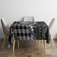 Black Hawaii Palaka Cowboy Turtle Tablecloth Hawaiian Paniolo Puakenikeni Maile Lei