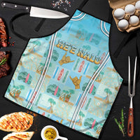 Hawaii Surfing Apron He'e Nalu DT05 Blue - Polynesian Pride