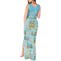Custom Hawaii Surfing Tank Maxi Dress He'e Nalu