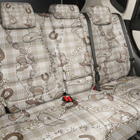 Hawaii Palaka Cowboy Back Car Seat Cover Shell Maile Lei With Western Patterns - Polynesian Pride