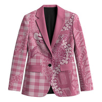 Pink Hawaii Palaka Cowboy Turtle Blazer Hawaiian Paniolo Puakenikeni Maile Lei - Polynesian Pride