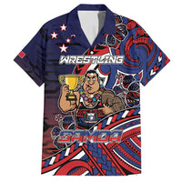 Personalised Samoa Wrestling Family Matching Summer Maxi Dress and Hawaiian Shirt Polynesian Warrior Funny Style - Polynesian Pride
