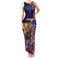 Personalised Samoa Wrestling Family Matching Tank Maxi Dress and Hawaiian Shirt Polynesian Warrior Funny Style - Polynesian Pride