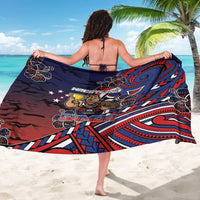 Samoa Wrestling Sarong Polynesian Warrior Funny Style - Polynesian Pride