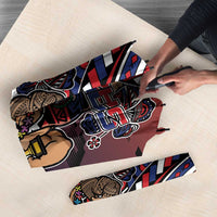 Samoa Wrestling Umbrella Polynesian Warrior Funny Style - Polynesian Pride