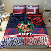 Samoa Boxing Bedding Set Samoan Boxer Funny Style DT05 - Polynesian Pride