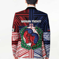 Personalised Samoa Boxing Blazer Samoan Boxer Funny Style DT05 - Polynesian Pride