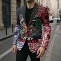Personalised Samoa Boxing Blazer Samoan Boxer Funny Style DT05 - Polynesian Pride