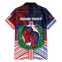 Personalised Samoa Boxing Hawaiian Shirt Samoan Boxer Funny Style - Polynesian Pride