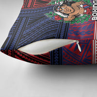 Samoa Boxing Pillow Cover Samoan Boxer Funny Style DT05 - Polynesian Pride