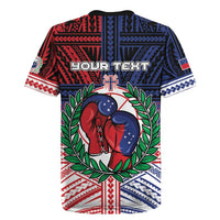 Personalised Samoa Boxing Rugby Jersey Samoan Boxer Funny Style DT05 - Polynesian Pride