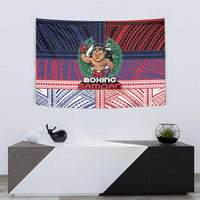 Samoa Boxing Tapestry Samoan Boxer Funny Style DT05 - Polynesian Pride