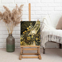 Niue Canvas Wall Art Niuean Crab Waves Style