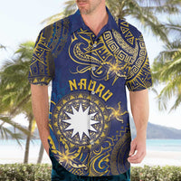 Personalised Nauru Hawaiian Shirt Hibiscus Polynesian Tribal Pattern DT05 - Polynesian Pride