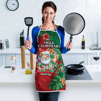 Hawaii Christmas Apron Mele Kalikimaka Funny Hawaiian Santa DT05 - Polynesian Pride