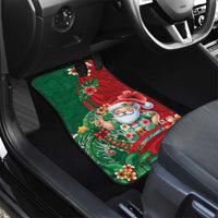 Hawaii Christmas Car Mats Mele Kalikimaka Funny Hawaiian Santa - Polynesian Pride
