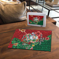 Hawaii Christmas Puzzle Mele Kalikimaka Funny Hawaiian Santa DT05 - Polynesian Pride