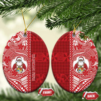 Tonga Christmas Ceramic Ornament Kilisimasi Fiefia - Polynesian Pride