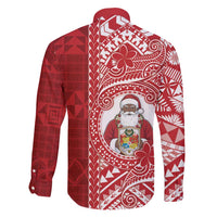 Tonga Christmas Family Matching Long Sleeve Bodycon Dress and Hawaiian Shirt Kilisimasi Fiefia DT05 - Polynesian Pride