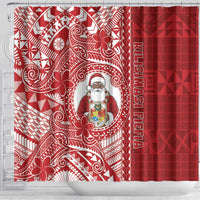 Tonga Christmas Shower Curtain Kilisimasi Fiefia - Polynesian Pride
