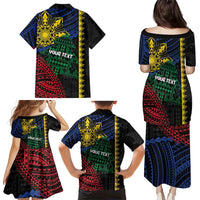 Personalised Philippines Christmas Family Matching Puletasi and Hawaiian Shirt Xmas Tree Filipino Tribal Patterns DT05 - Polynesian Pride