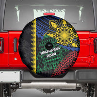 Philippines Christmas Spare Tire Cover Xmas Tree Filipino Tribal Patterns - Polynesian Pride