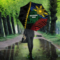 Philippines Christmas Umbrella Xmas Tree Filipino Tribal Patterns DT05 - Polynesian Pride
