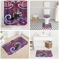 Samoa Gym Bathroom Set Muscle Samoan Tribal Waves DT05 - Polynesian Pride