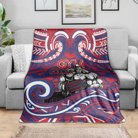 Samoa Gym Blanket Muscle Samoan Tribal Waves DT05 - Polynesian Pride
