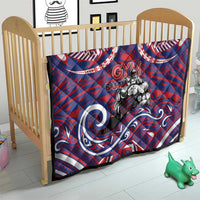 Samoa Gym Quilt Muscle Samoan Tribal Waves DT05 - Polynesian Pride