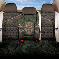 Hawaii Tiki Pirates Back Car Seat Cover Kakau Pattern Polynesian Style