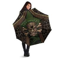 Hawaii Tiki Pirates Umbrella Kakau Pattern Polynesian Style DT05 - Polynesian Pride