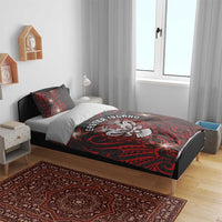 Easter Island Bedding Set Hibiscus Polynesian Tribal Pattern DT05 - Polynesian Pride