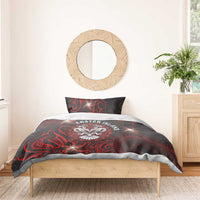 Easter Island Bedding Set Hibiscus Polynesian Tribal Pattern DT05 - Polynesian Pride