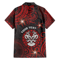 Personalised Easter Island Family Matching Tank Maxi Dress and Hawaiian Shirt Hibiscus Polynesian Tribal Pattern DT05 - Polynesian Pride