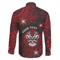 Personalised Easter Island Family Matching Tank Maxi Dress and Hawaiian Shirt Hibiscus Polynesian Tribal Pattern DT05 - Polynesian Pride