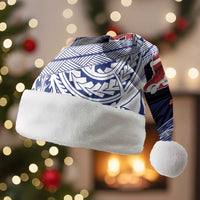 Samoa Christmas Santa Hat Samoan Siva Dance With Santa - Polynesian Pride
