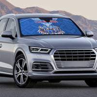 Toa Samoa Auto Sun Shade Samoan Warrior Spirit Rugby - Polynesian Pride